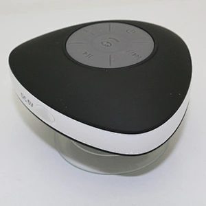 wholesale mini suck up IPX4 waterproof wireless shower speaker