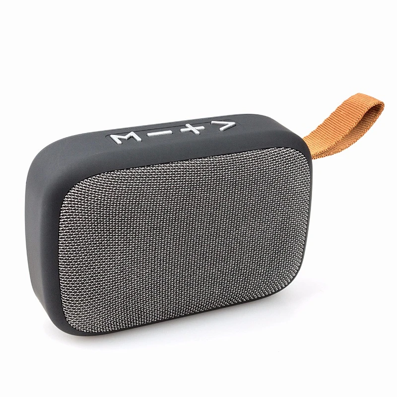 outdoor mini rechargeable wireless grill cloth fabric speaker