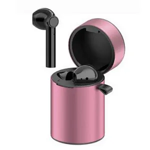 KINGSTAR Gifts Aluminium Charging Box Mini Stereo Wireless Earbuds Bluetooth Earphones Headphones Headsets
