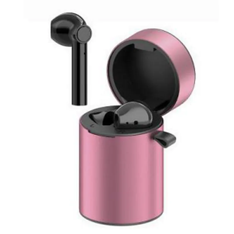 KINGSTAR Gifts Aluminium Charging Box Mini Stereo Wireless Earbuds Bluetooth Earphones Headphones Headsets