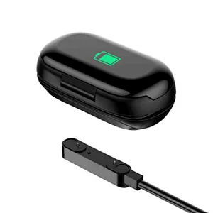 TWS Earbuds Twins Wearable Mini Wireless Stereo Watch Earphone