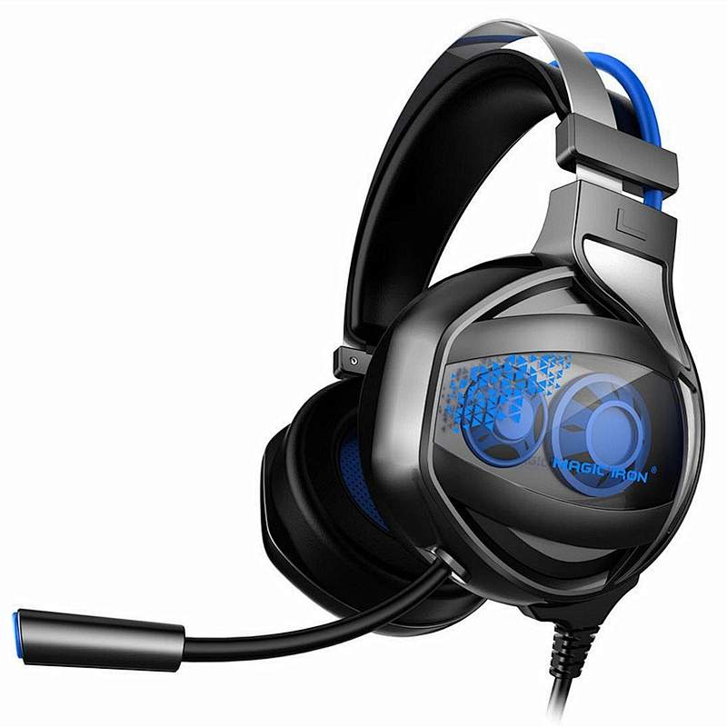 High Quality Over Ear Handsfree Wired USB Game Headphone with Microphone
