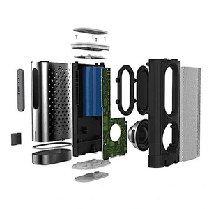 bluetooth Aluminum Rectangle 2 in 1speaker with power bank 3000mah