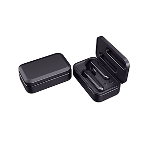 Custom logo Truly Wireless TWS Touch Control Square Metal Bluetooth Earbuds Factory Earphone