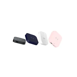 custom logo 5w 4000mah mini portable cube wireless charger power bank