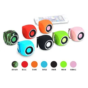 Portable Mini Silicon Bluetooth Keychain Wireless Swimming Cylinder Waterproof Outdoor Speaker