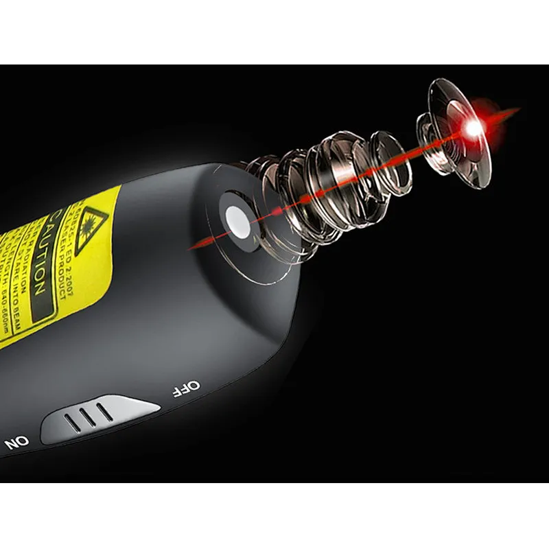 2.4G RF Integrated USB Remote control red light pen laser pointer