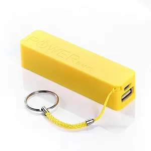 customized logo keychain 18650 battery perfume 2600mah power bank