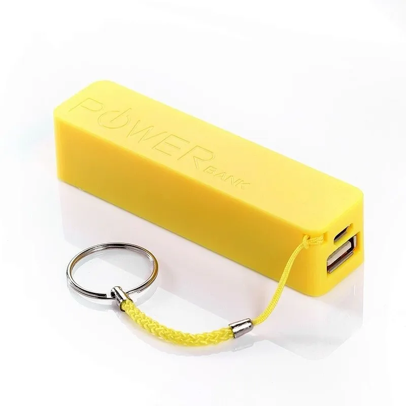 customized logo keychain 18650 battery perfume 2600mah power bank