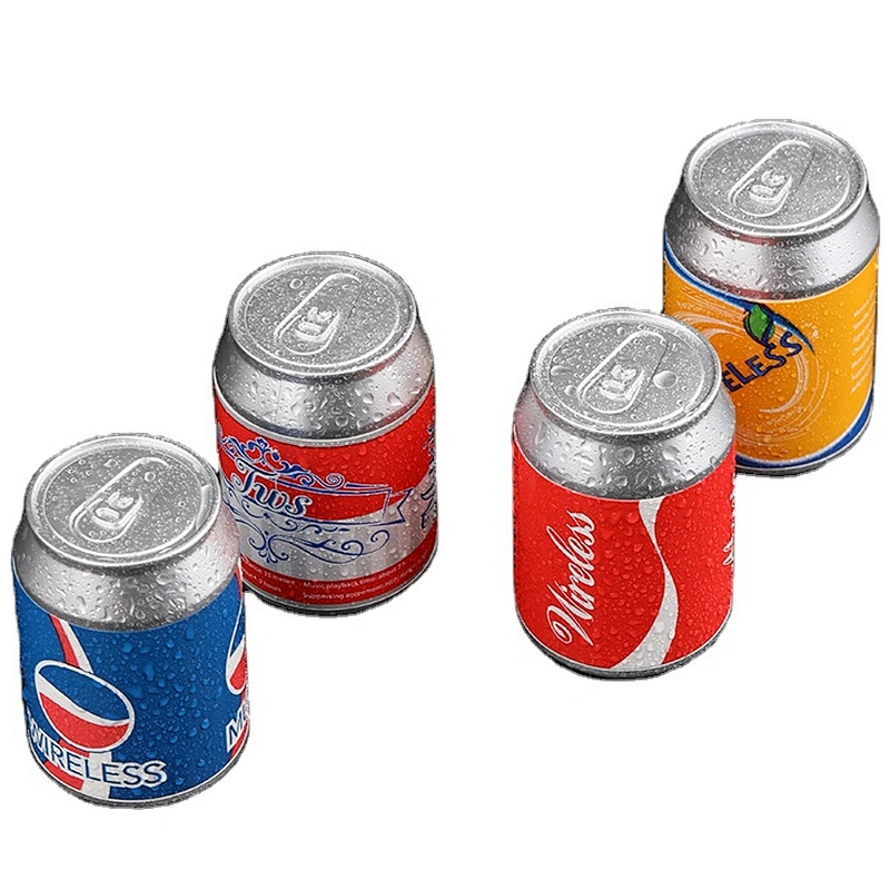 OEM Creative Round TWS Earbuds Coco Cola Mini Touch Cola Bottle True Wireless Earphone