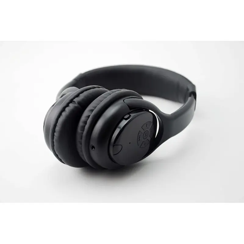 in ear earphone with microphone noise cancelling sport wireless headband headphone