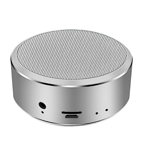 Mini Portable Round Speaker Aluminium Bluetooth Wireless Speaker