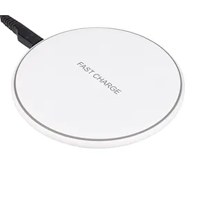 Round Slim 10W 7.5W Fast Wireless QI Charger