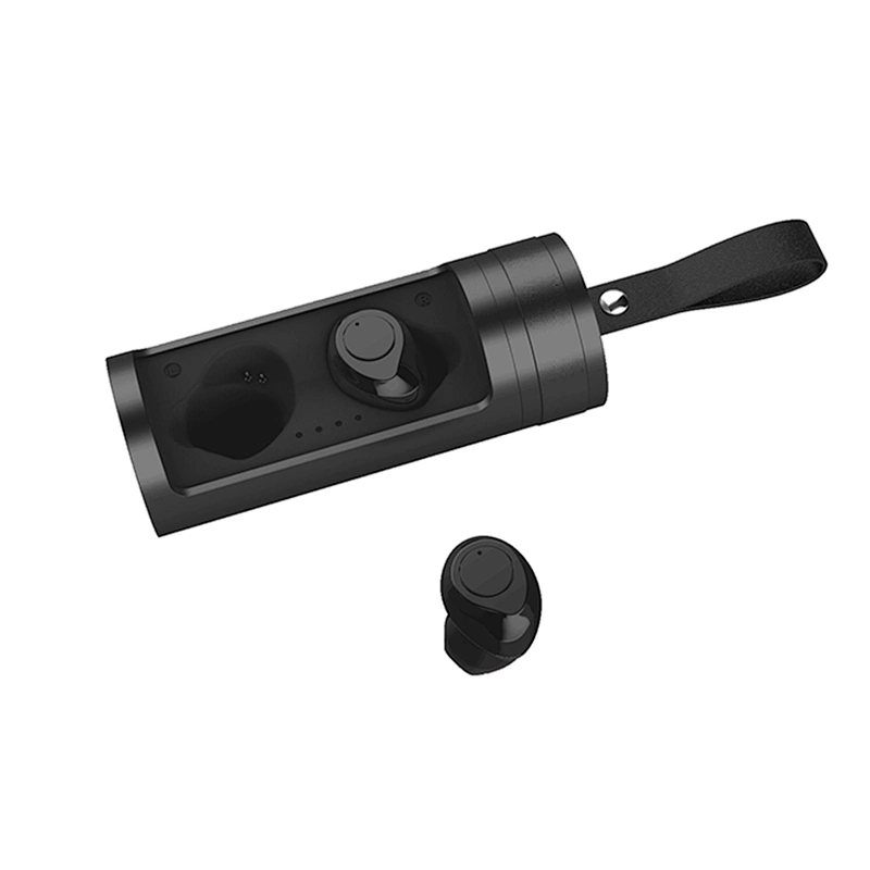 Luxury 5.0 Handsfree True Wireless TWS Earbuds Stereo Bass Bluetooth Rotating Metal Earphone