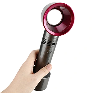 rechargeable Lithium Battery Portable USB Mini Handheld Bladeless Fan