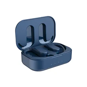 swimming earhook headphones IPX7 stereo dual microphone tws euarbds