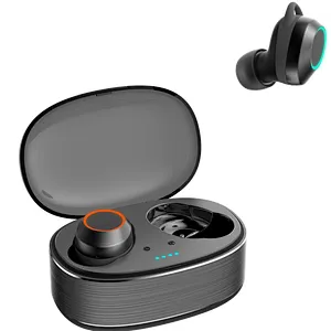 Wholesales TWS 5.0 Mini Blue tooth Earphone True Wireless Earbuds Waterproof Earphones