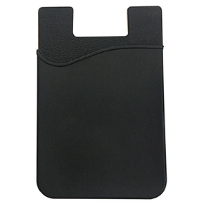 Colorful Rubber Glue Sticky Silicone Phone Card Cover Holder