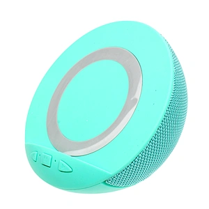 OEM Bluetooth Wireless Full Range Round Fabric Phone Charger Speaker