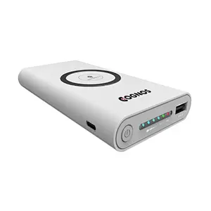 10000mAh wireless Oem Portable fast Charger qi powerbank