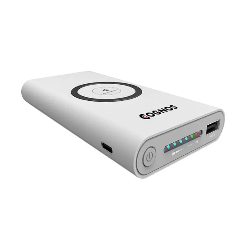 10000mAh wireless Oem Portable fast Charger qi powerbank