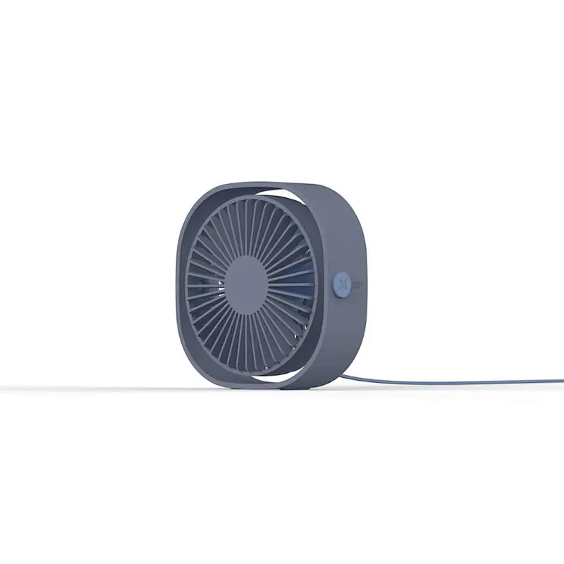 Promotion gifts wholesale Summer Outdoor office 2000mAh desktop rechargeable fan portable mini usb Square table stand Fan