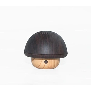 gift mini portable wireless wood mushroom speaker