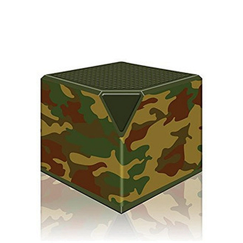 gift wireless full over printing mini square speaker