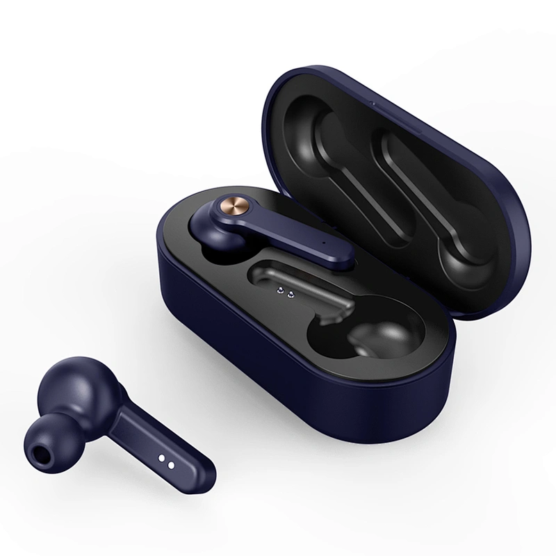 True headphone bluetooth 5.0 waterproof  tws wireless earbuds with charge box