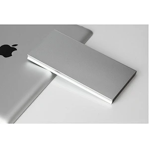 10000mah portable charger metal Aluminum slim flashlight power bank