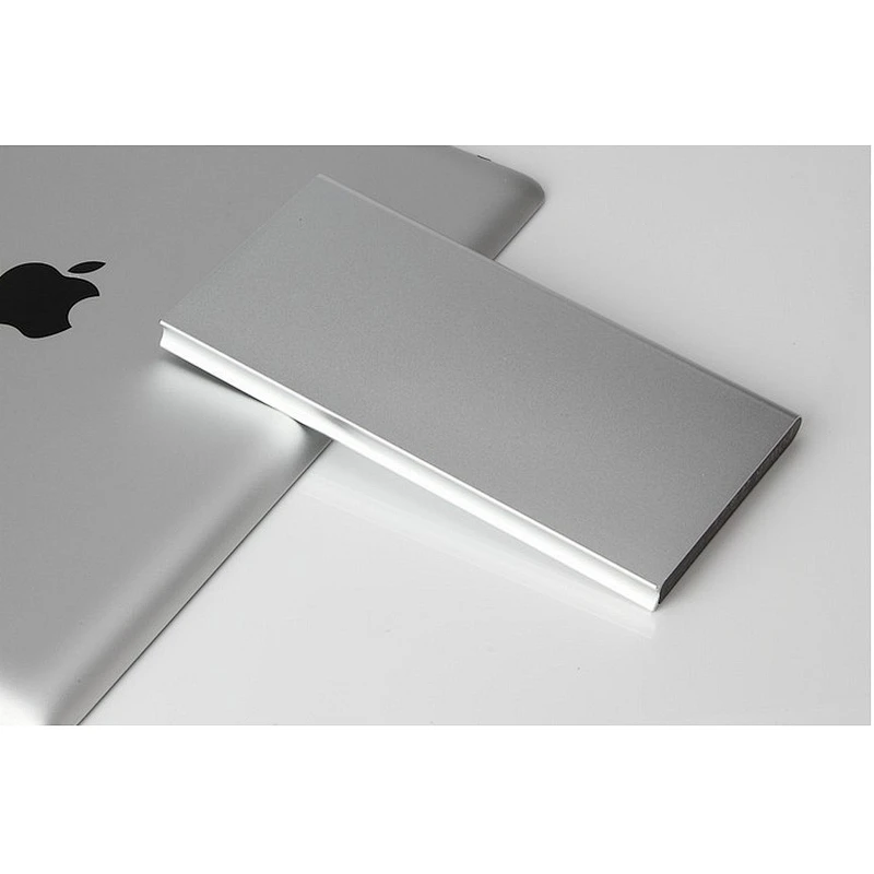10000mah portable charger metal Aluminum slim flashlight power bank
