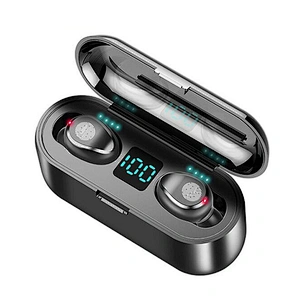 F9 Wireless Earphone Headphone BT 5.0 TWS Mini In-ear Earbuds Sports Gaming LED Power Display Headset