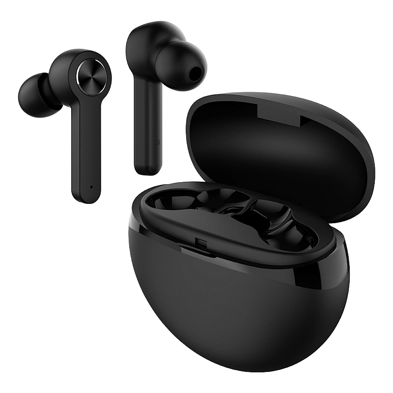 Airoha Stereo Sound Bluetooth Earbuds Mini Round Wireless Earphones TWS with Mic