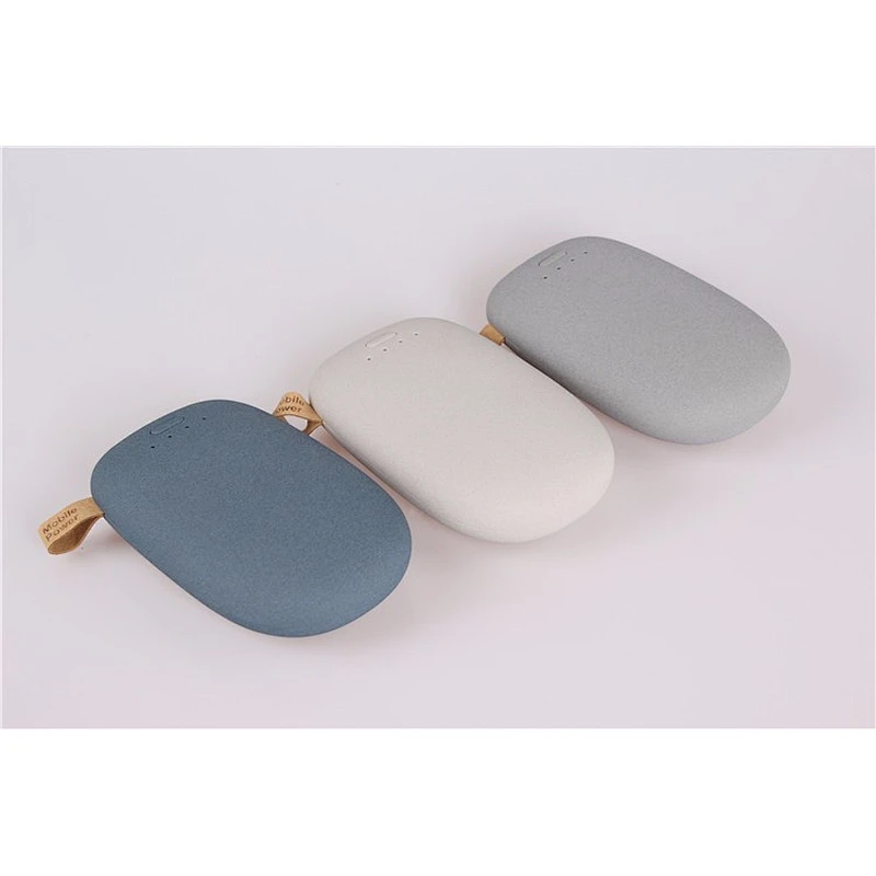 12000mah portable mini cute stone shape power bank