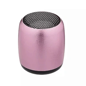 Mini Steel Shell TWS wireless Bluetooth speaker Metal HIFI Base subwoofer portable waterproof small sound