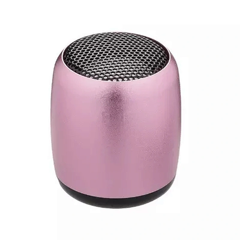 Mini Steel Shell TWS wireless Bluetooth speaker Metal HIFI Base subwoofer portable waterproof small sound