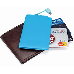 Promotion Gift Mobile Phone Mini Portable Credit Card Power Bank