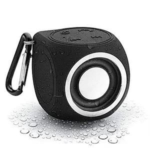 Portable Mini Silicon Bluetooth Keychain Wireless Swimming Cylinder Waterproof Outdoor Speaker