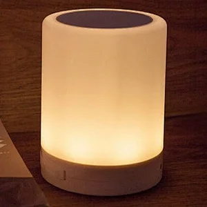 LED Lamp Portable Wireless Bluetooth Touch Speaker