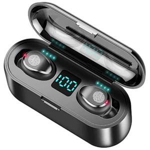 F9 Headset Earphone Led Mini wireless Earbuds 5.0 TWS In-ear Headphones
