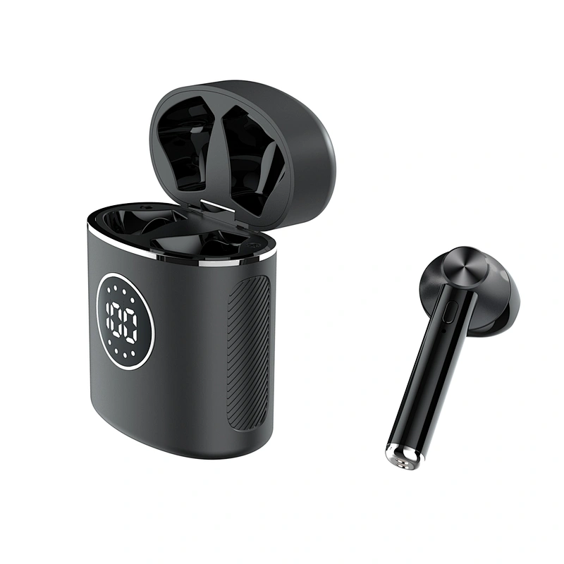 TWS Wireless Earphone 5.0 lcd display Headphones Touch Control Earbuds Wireless Headset