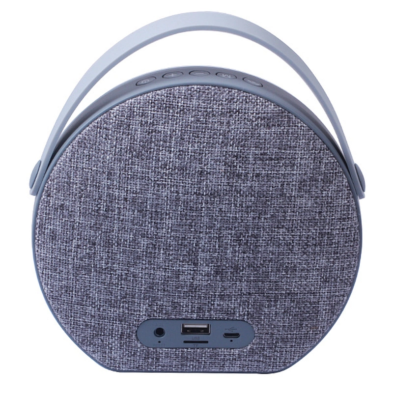 Custom Stereo Bass Portable Fabric Wireless Speaker with Handle
