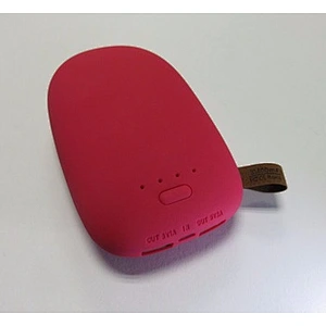 free samples Cute stone fast charger Portable keychain Dual usb power banks 10000mah