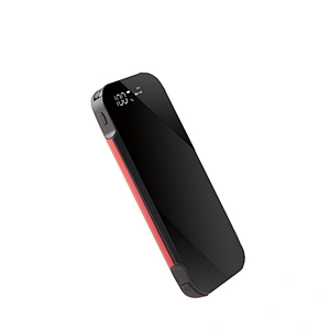 Double Built-in Cable Wireless Charger 8000mah Digital Display Power Bank