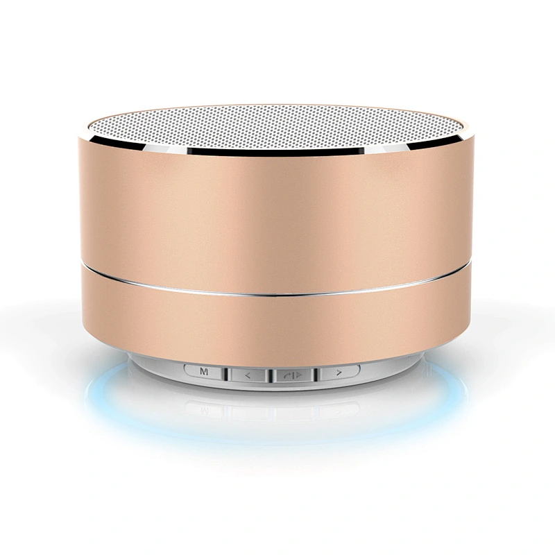 metal alloy portable wireless mini speaker