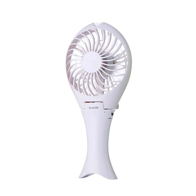 oem mini office outdoor travel camping folding handfan small portable rechargeable usb charging fish foldable Handheld fan