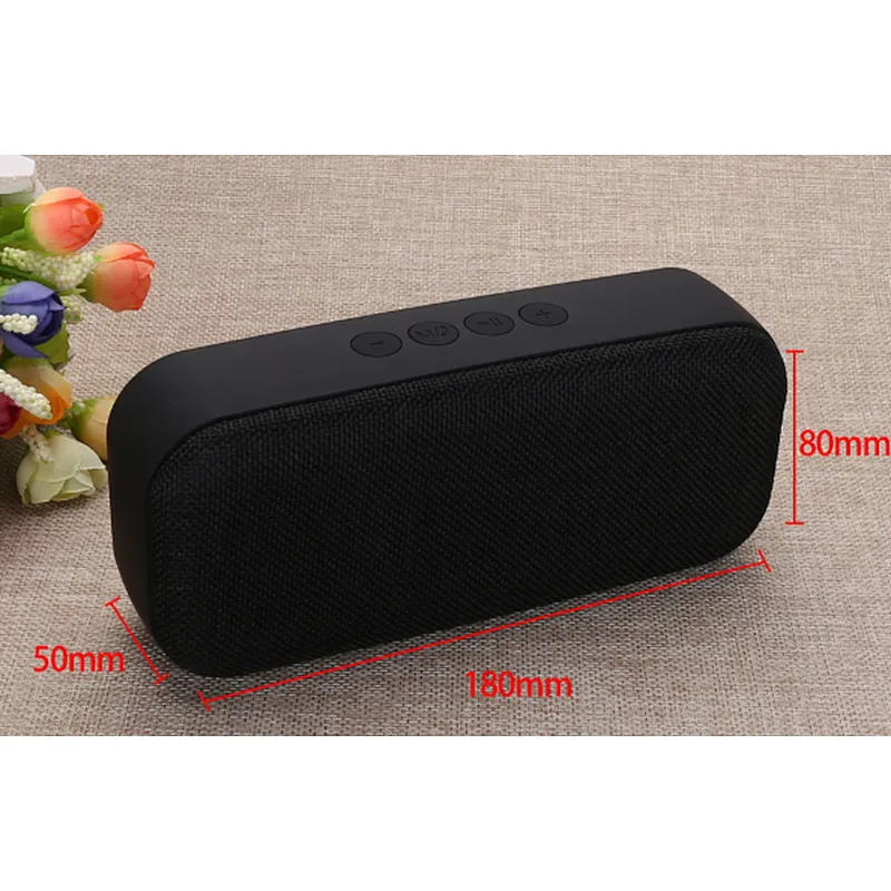 Cheap Portable Bluetooth Table Stand Square Fabric Rechargeable Wireless speaker