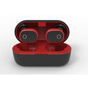 Wholesale 5.0bt HIFI stereo sound in ear with charging case mini portable multicolor true wireless earbuds earphones tws