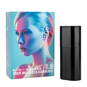 1200mAh Charging Case Large Battery Handfree Mini True Wireless 5.0 TWS power charger Earbuds