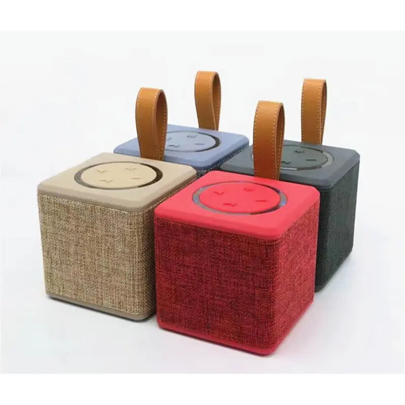 Logo Printed Custom Design 5w BT Wireless Fabric Speaker